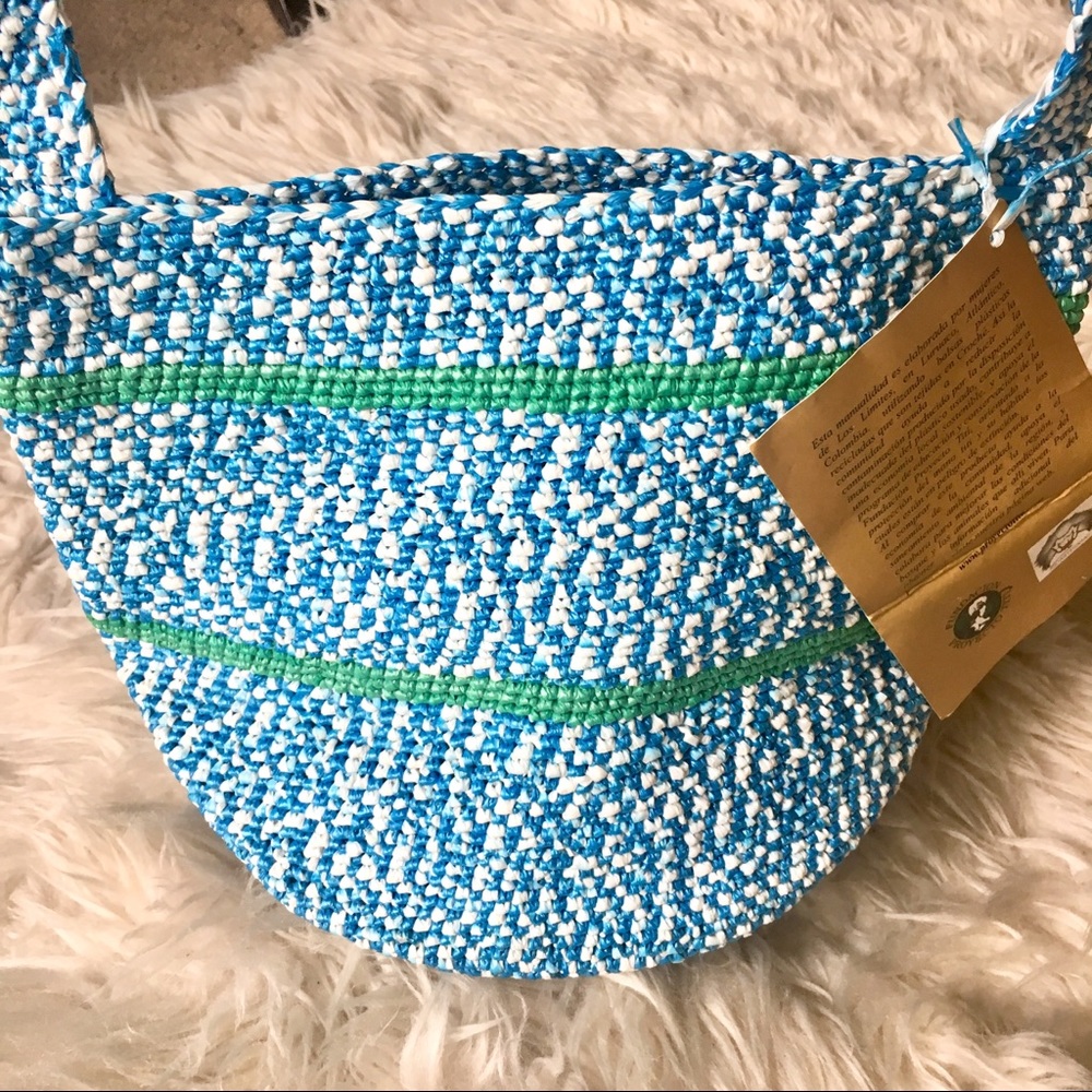 Purse made out of plastic bags